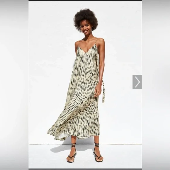 Zara tie dye print maxi dress. Excellent condition! - Picture 1 of 9